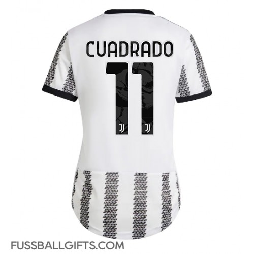 Juventus Juan Cuadrado #11 Fußballbekleidung Heimtrikot Damen 2022-23 Kurzarm